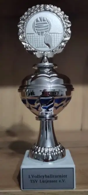 Unser Pokal für den 2. Platz